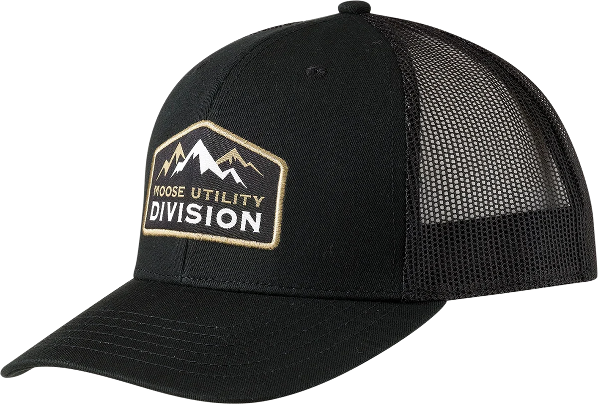 Eco-Friendly MOOSE RACING MUD Mountain Hat - Black - One Size 2501-3819 Lightweight