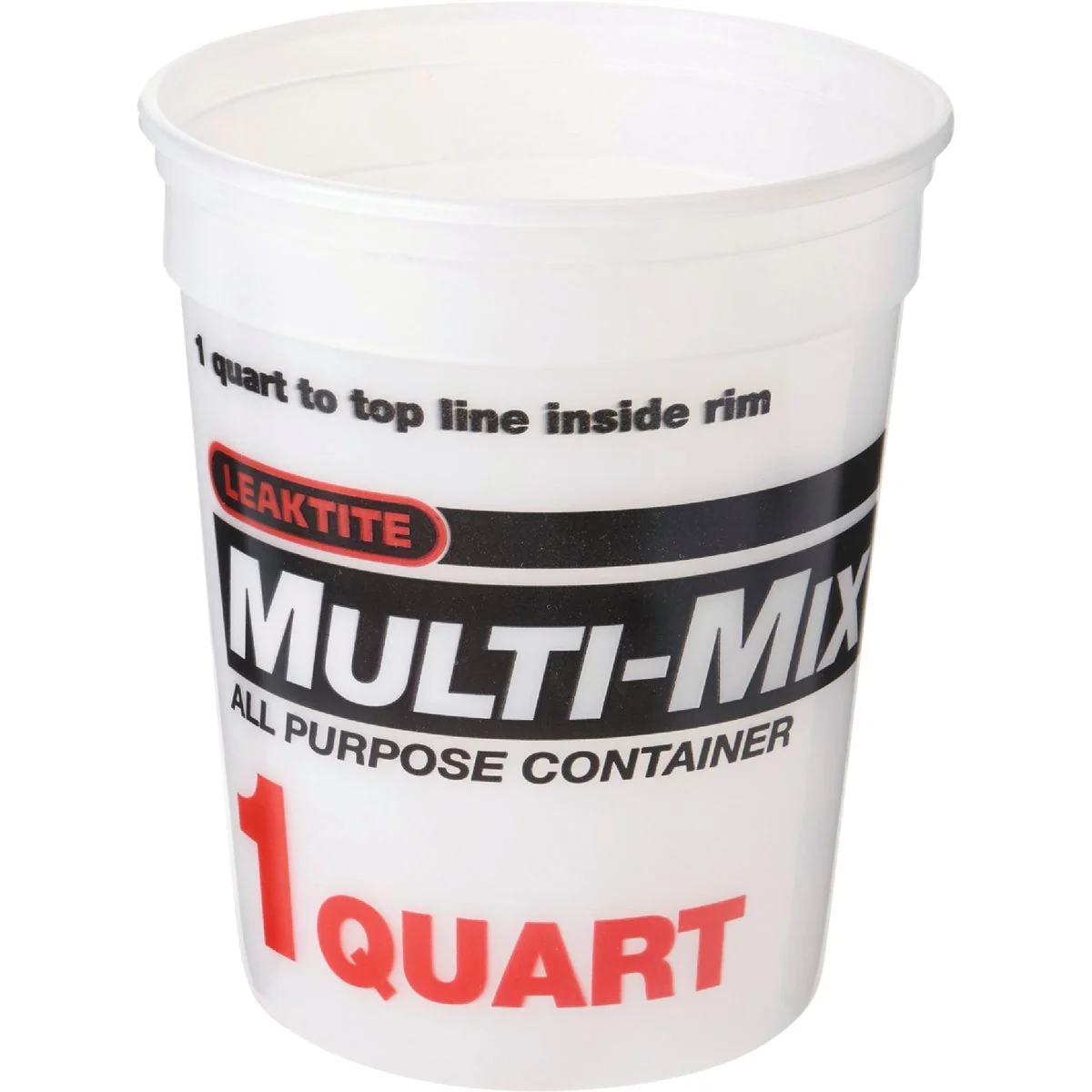 Innovative Leaktite 1 Qt. White Multi-Mix All Purpose Mixing And Storage Container Unique