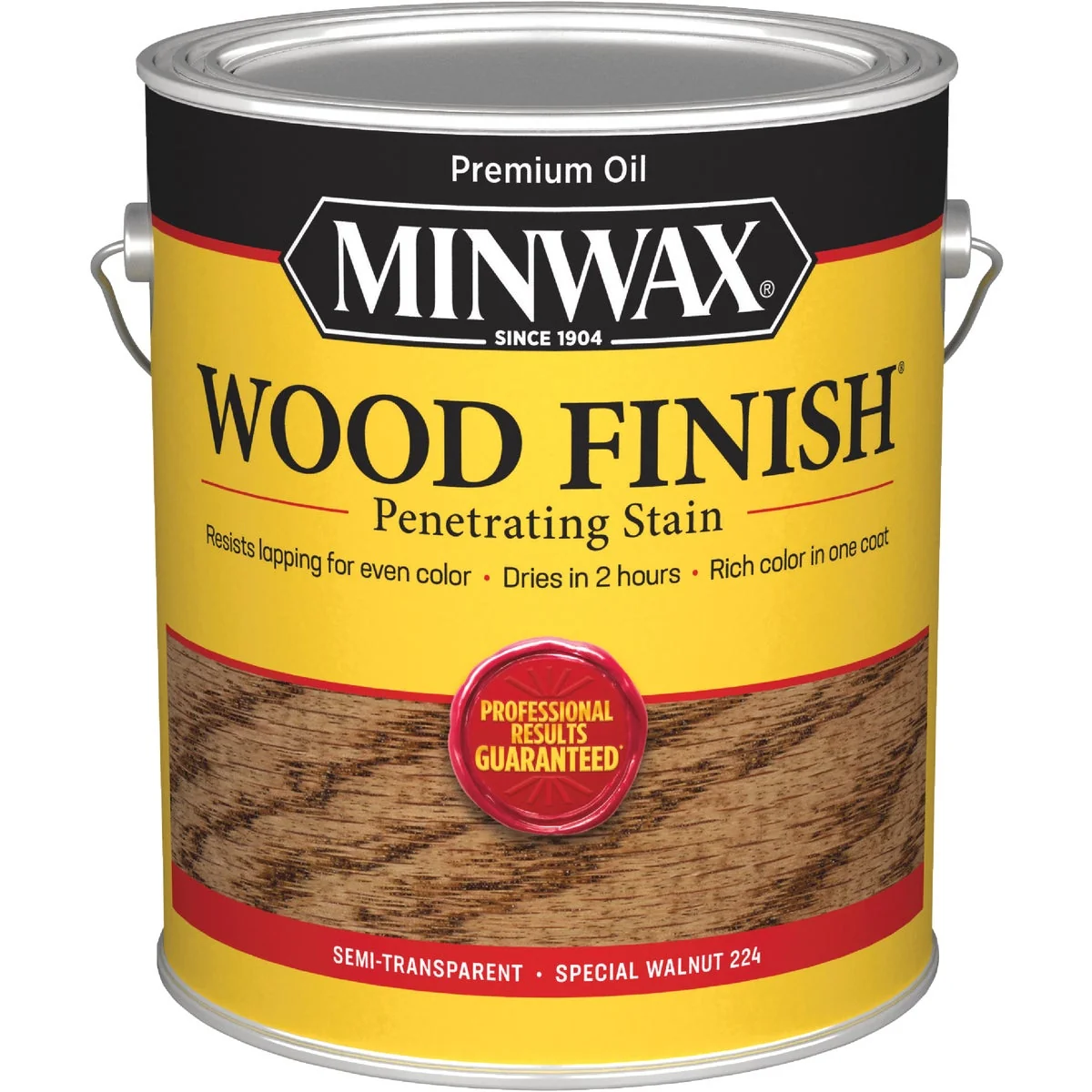 Easy-to-Use Minwax Wood Finish Penetrating Stain Special Walnut 1 Gal. Elegant