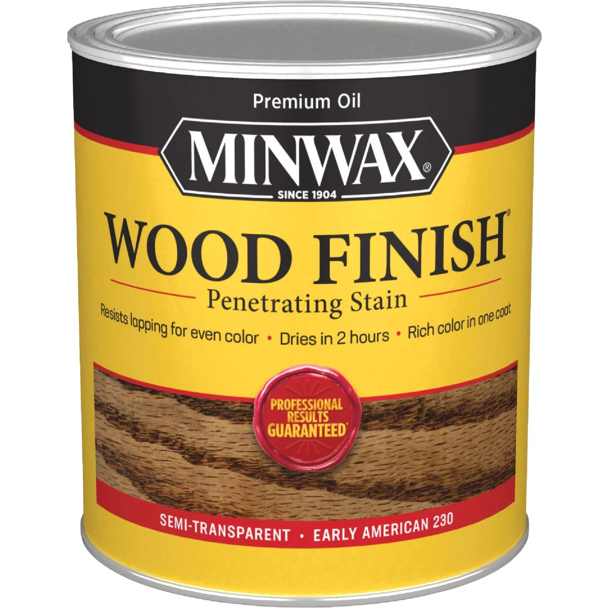 Reliable Minwax Wood Finish Penetrating Stain Early American 1 Qt. Prestigious