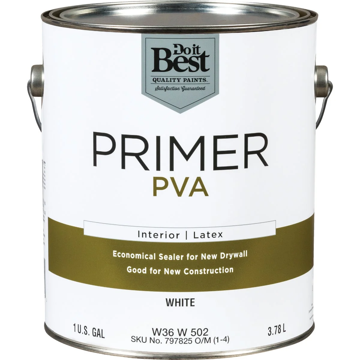 Powerful Do it PVA Interior Latex Drywall Primer White 1 Gal. Organic
