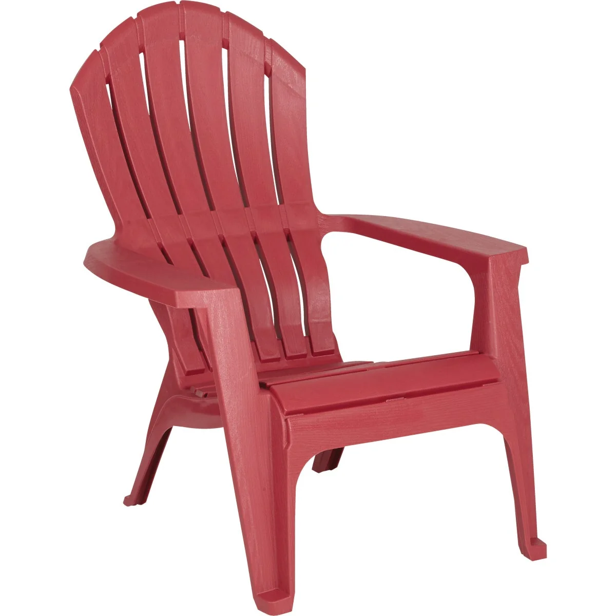 Outstanding Adams Comfort Merlot Resin Adirondack Chair Expertly Made