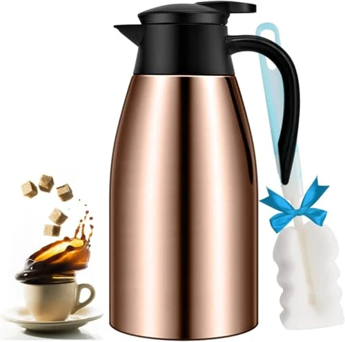 Sophisticated 68oz Coffee Carafe Insulated Elegant