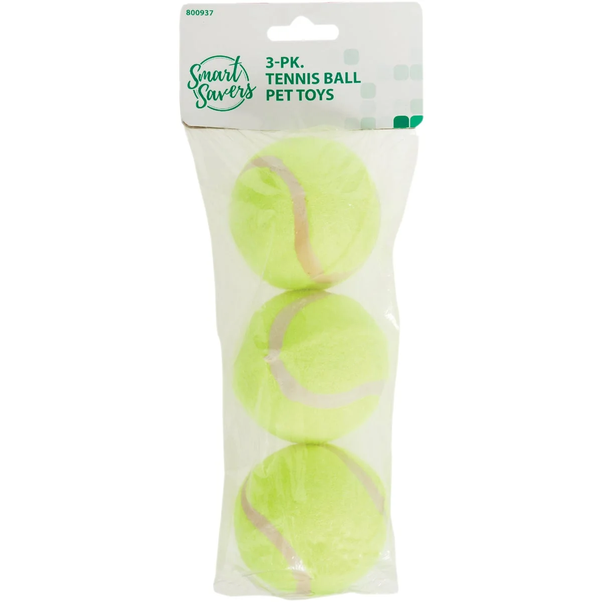 Trendy Smart Savers 6 Cm. Dia. Tennis Ball Dog Toy 3-Pack Refined