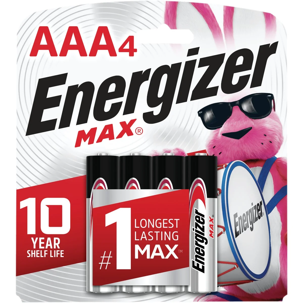 Enhanced Energizer Max AAA Alkaline Battery 4-Pack High-End