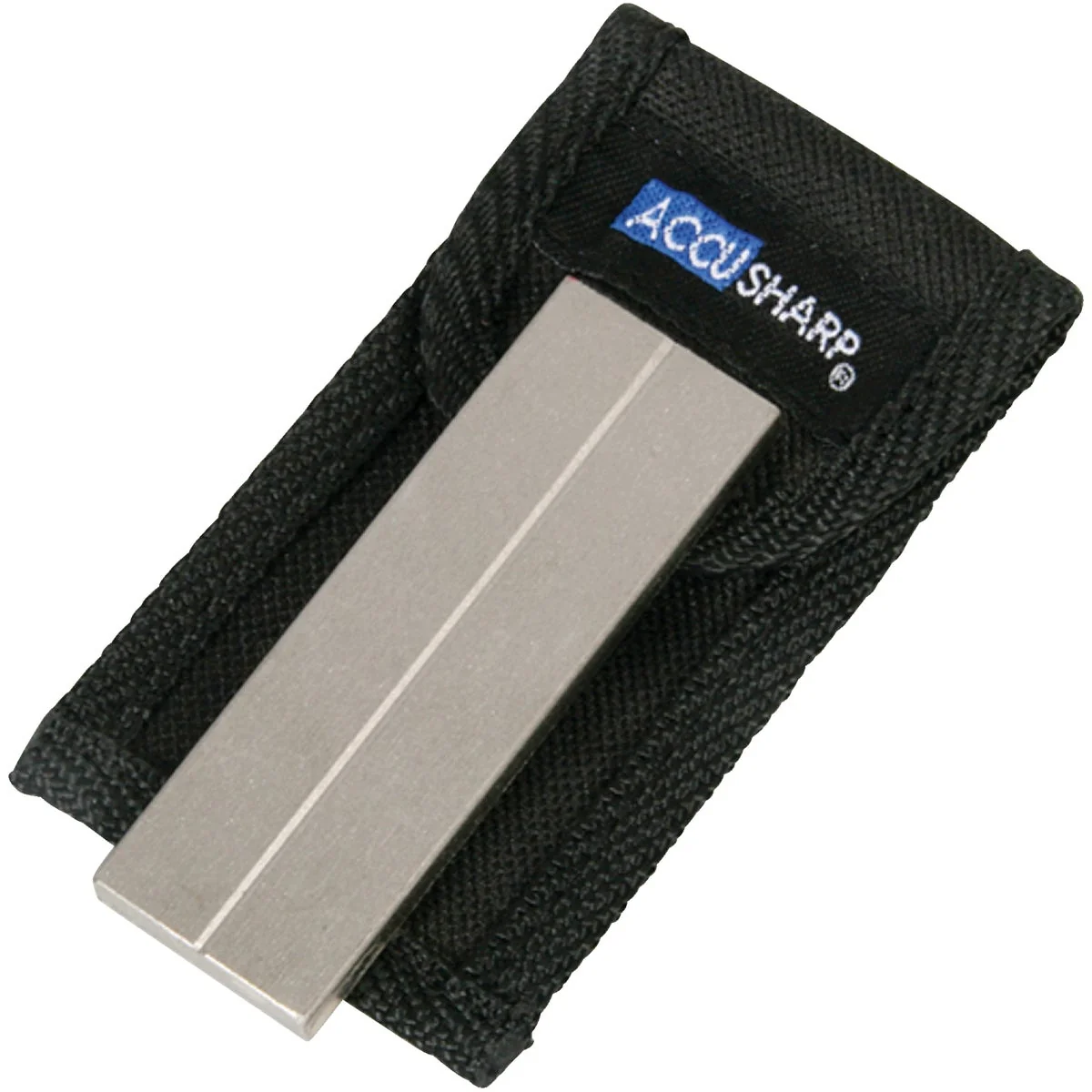Practical AccuSharp Coarse Fine 3 In. L. Diamond Pocket Sharpening Stone Secure