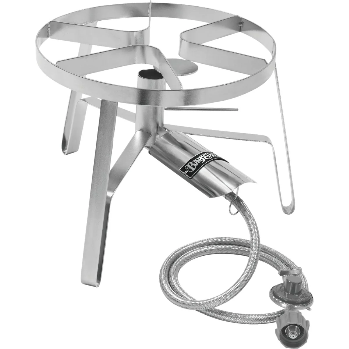 Modern Bayou Classic 60 000 BTU Propane Gas Single Jet Stainless Steel Outdoor Cooker Proven