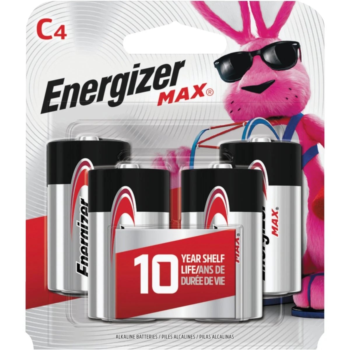 Effective Energizer Max C Alkaline Battery 4-Pack World-Class