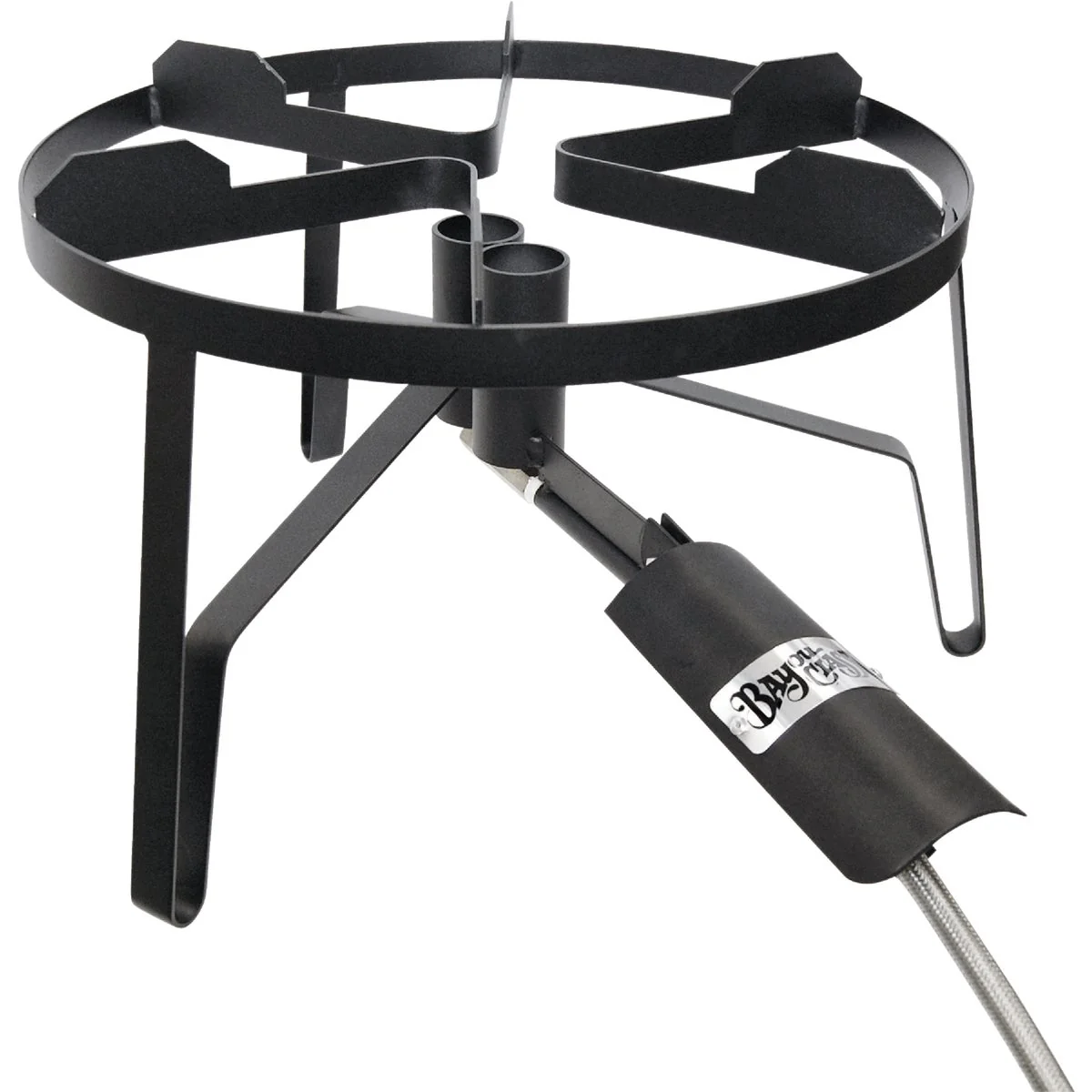 Contemporary Bayou Classic 120 000 BTU Propane Gas Double Jet Steel Outdoor Cooker with Preset Regulator Lightweight