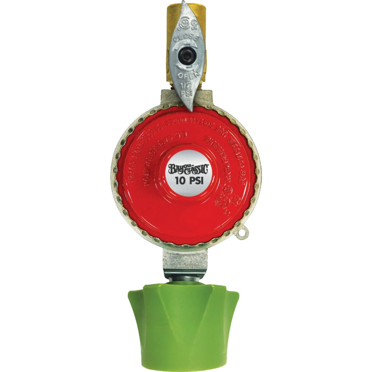Quality Bayou Classic 1 4 In. x 1 4 In. Steel Preset Gas Regulator with Control Valve Recyclable