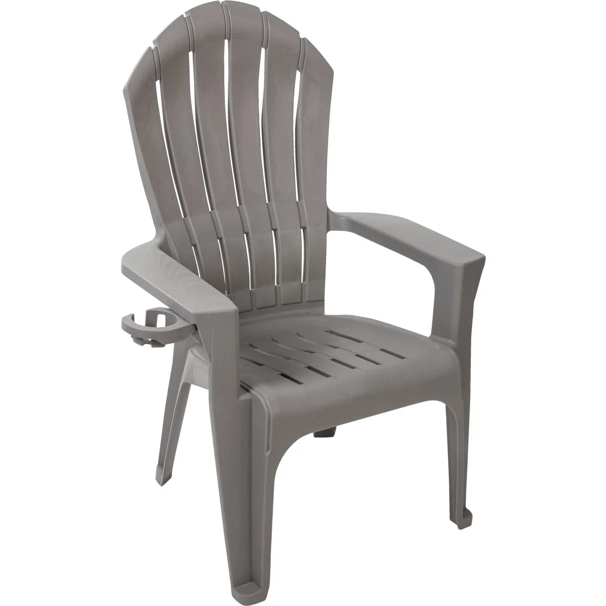 Professional Adams Big Easy Gray Resin Adirondack Chair Healthy