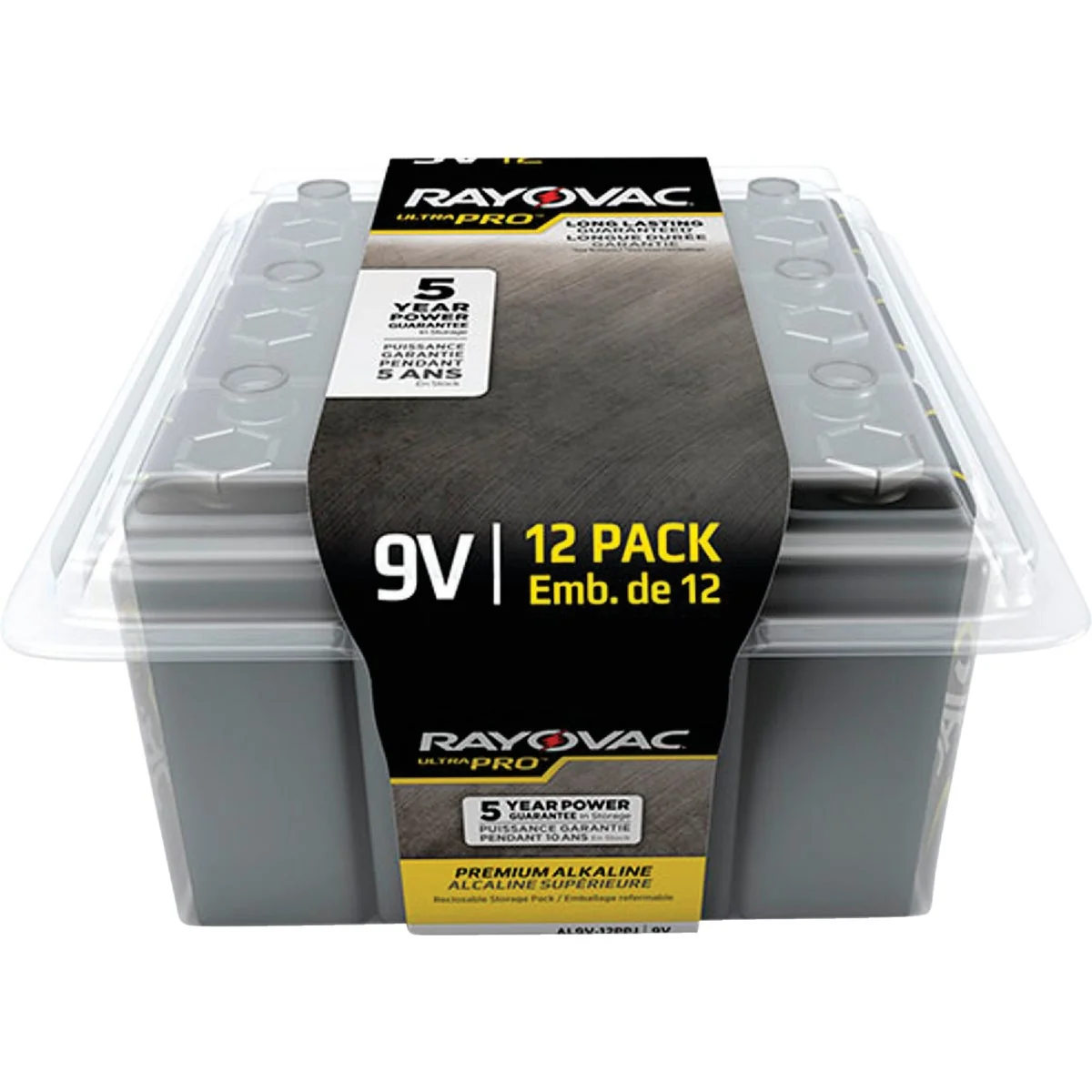 Premium Rayovac UltraPro 9V Alkaline Battery 12-Pack Trusted