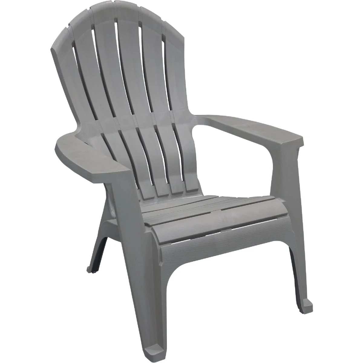 Detailed Adams Comfort Gray Resin Adirondack Chair Green