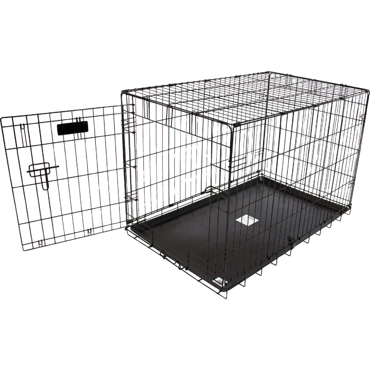 Traditional Petmate Aspen Pet 22.6 In. W. x 25.4 In. H. x 34.6 In. L. Heavy-Gauge Wire Indoor Training Dog Crate Reliable