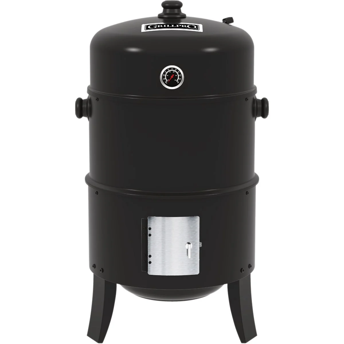 Classic GrillPro 16 In. 400 Sq. In. Upright Traditional Water Charcoal Pellet Smoker Sustainable