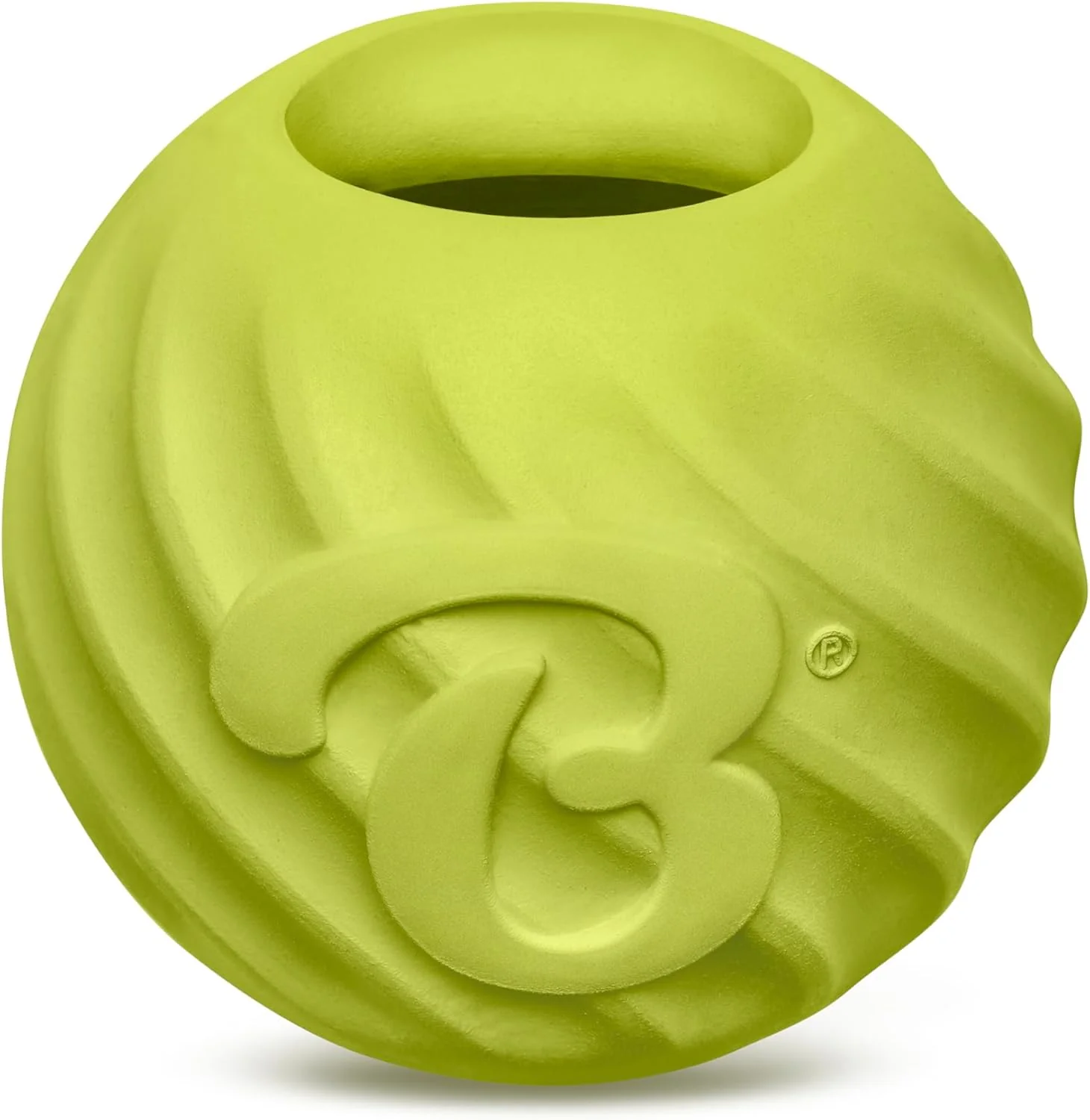 Long-Lasting Benebone Dog Ball Natural Rubber Minimalist