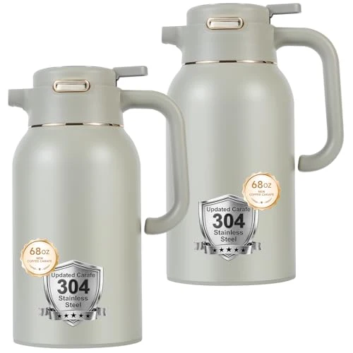 Contemporary 68 Oz Thermal Coffee Carafe Sustainable