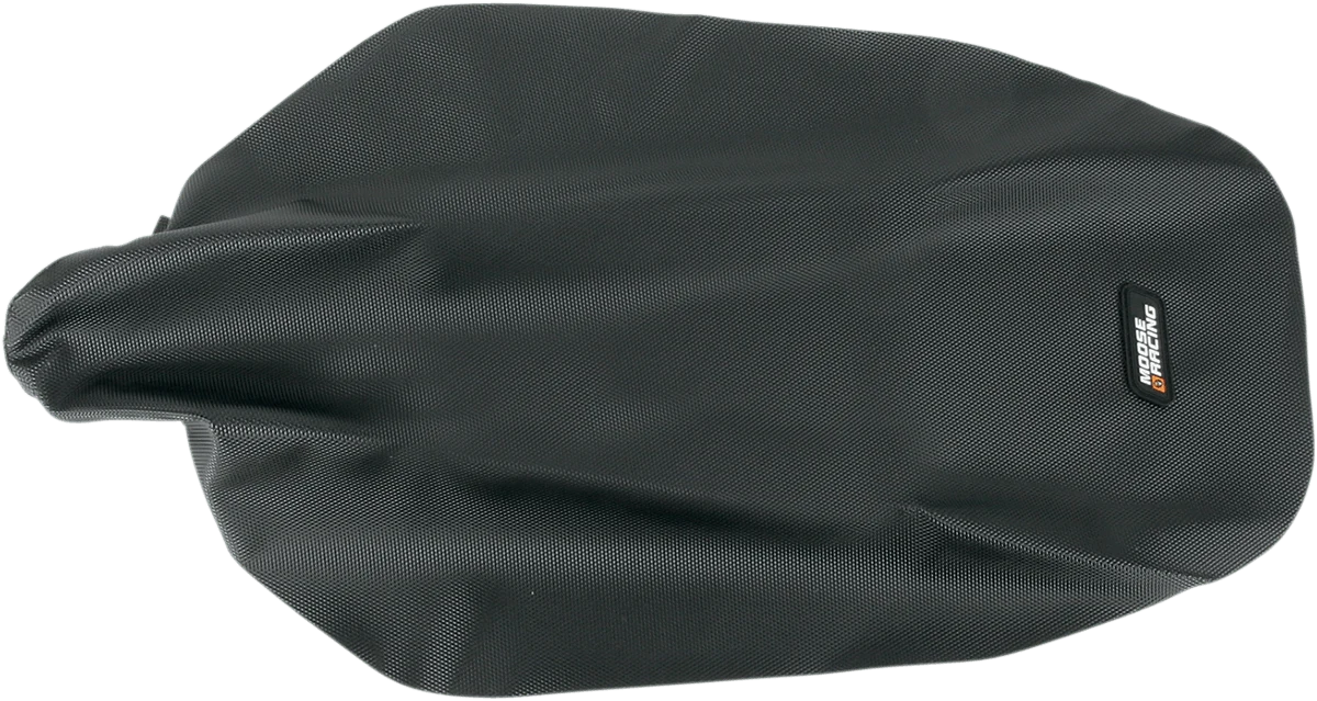 Durable MOOSE RACING Gripper Seat Cover - Black - Suzuki RM12596-100 Enhanced