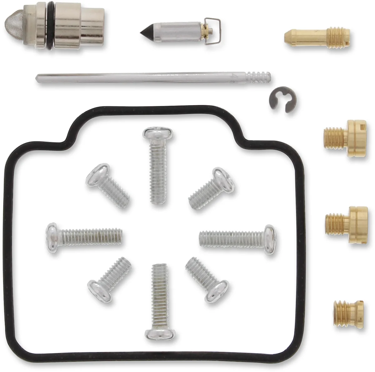 Lightweight MOOSE RACING Carburetor Repair Kit - Polaris 26-1027 Reliable