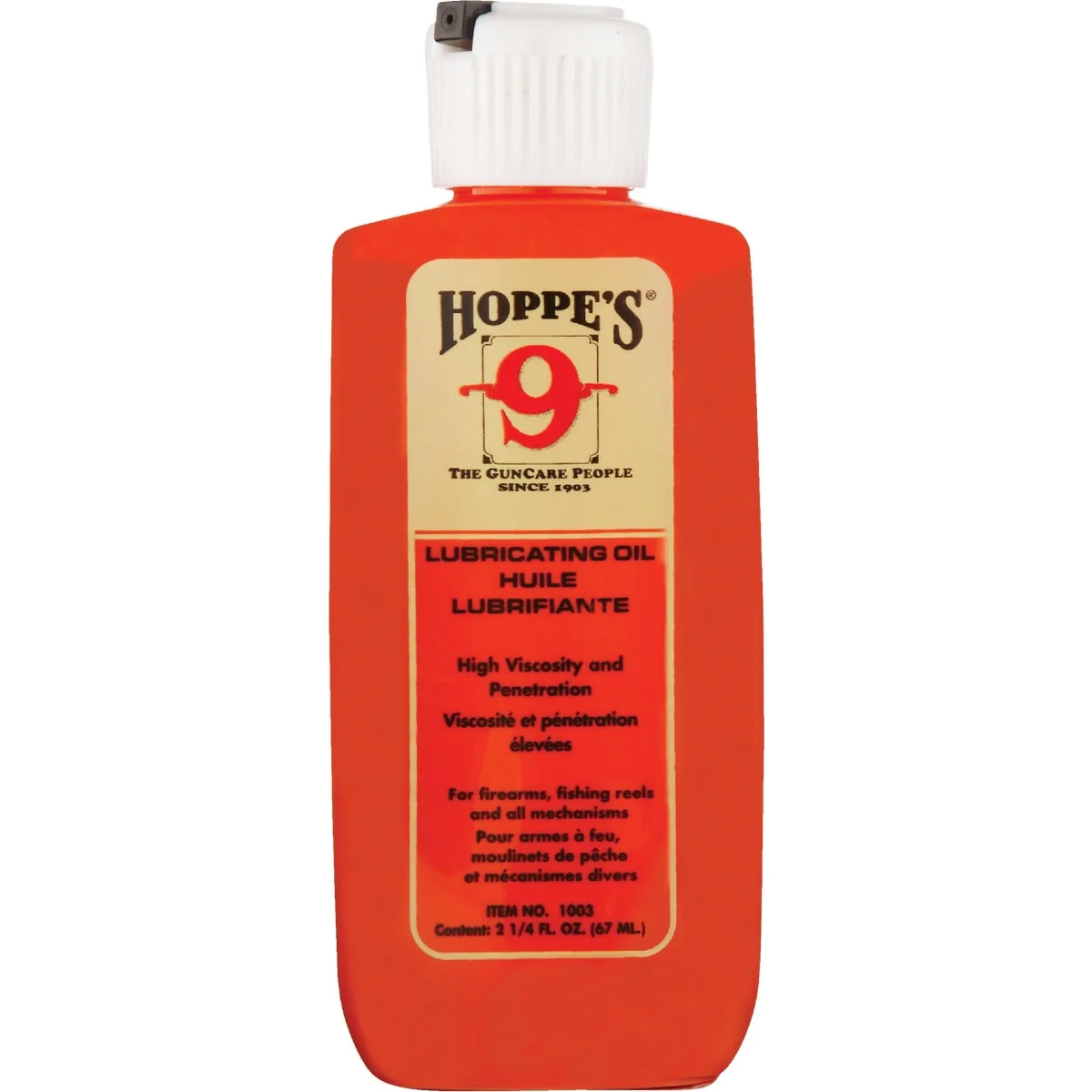 Comfortable Hoppes 2-1 4 Oz. Gun Lubricant Oil Detailed