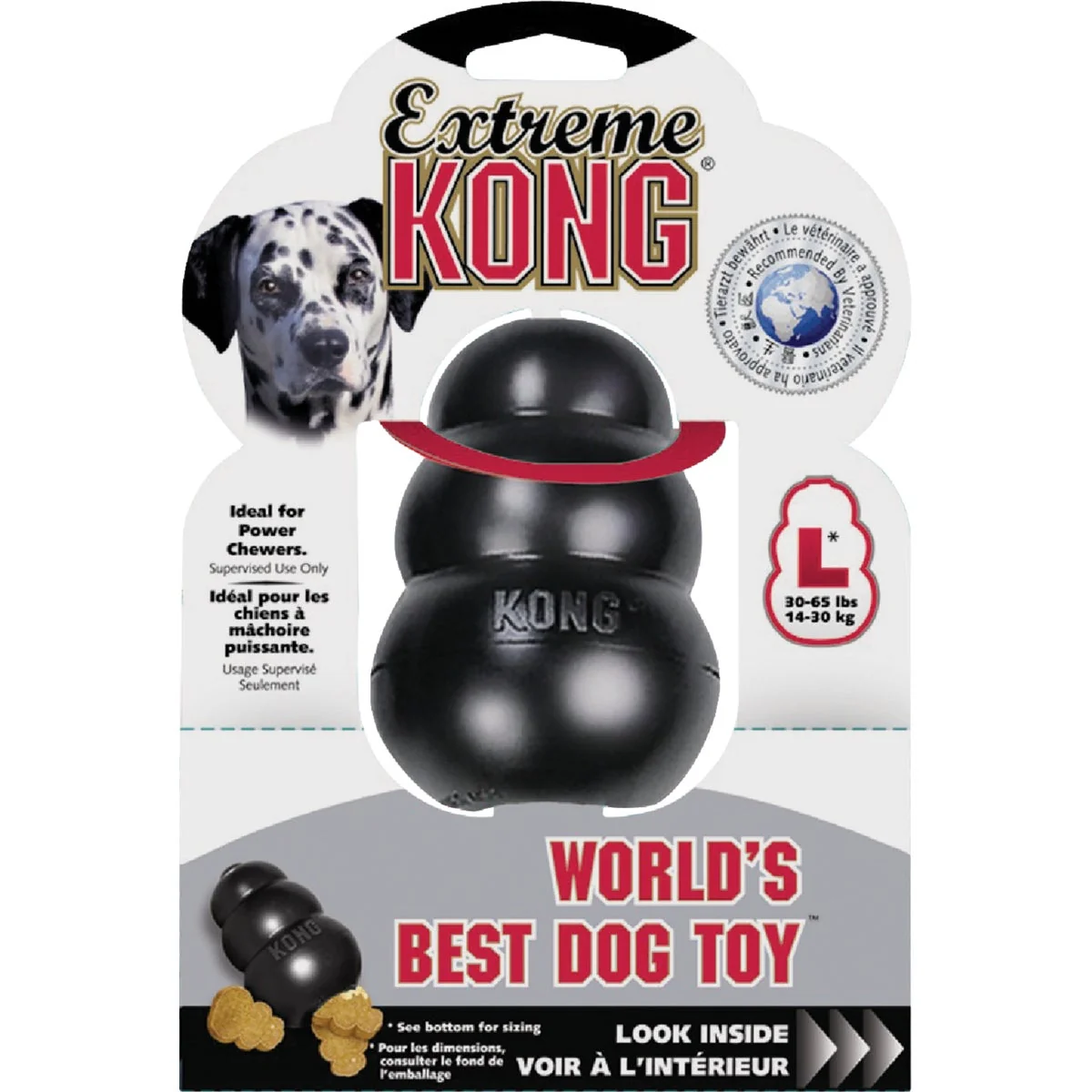 Durable Kong Extreme Chew Large Dog Toy Advanced
