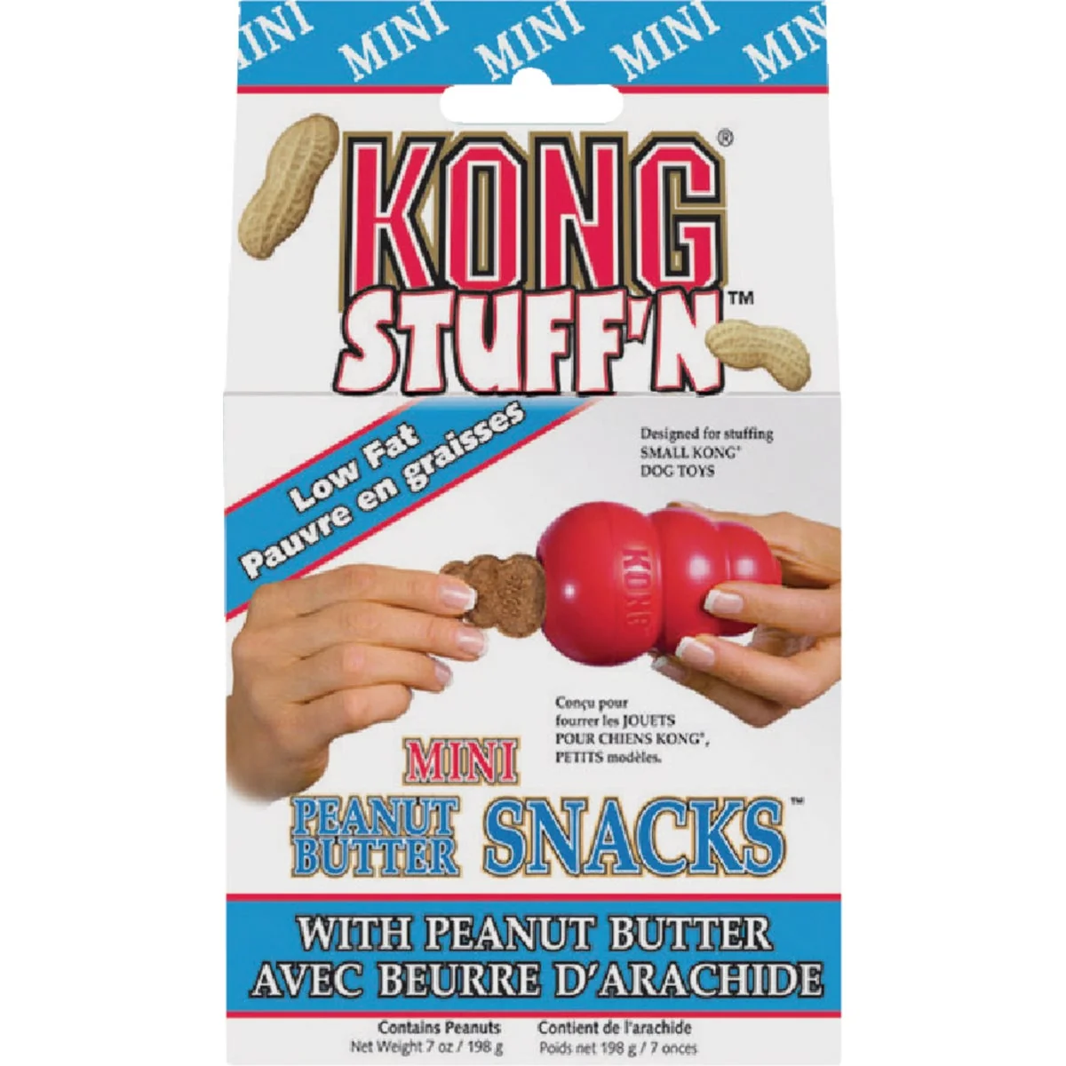 Selected Kong Stuff'N Small Dog Peanut Butter Flavor Crunchy Dog Treat 7 Oz. Practical
