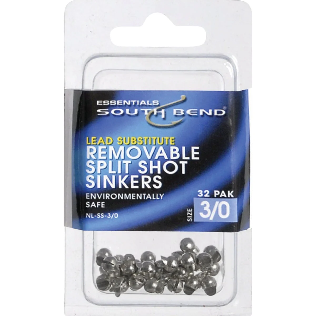 Relaxed SouthBend Size 4 Lead- Split Shot Sinker 16-Pack Exceptional