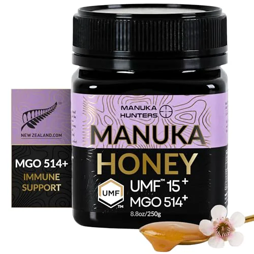 Breathable New Zealand Manuka Honey UMF 15 8.8 Ounce Consistent