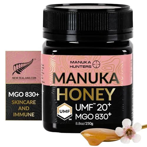 Authentic New Zealand Manuka Honey UMF 20 8.8 Ounce Green