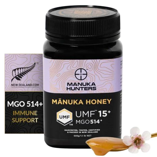 Sustainable New Zealand Manuka Honey UMF 15 17.6 Ounce High-Grade