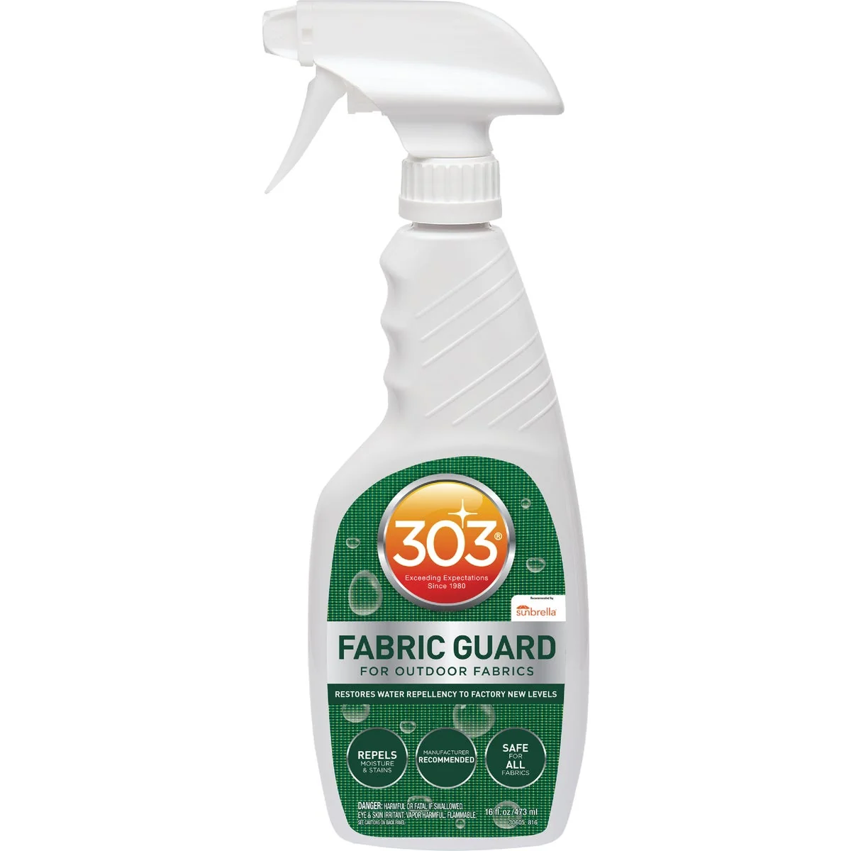 Certified 303 Products 16 Oz. Trigger Spray Outdoor Fabric Guard Trendy