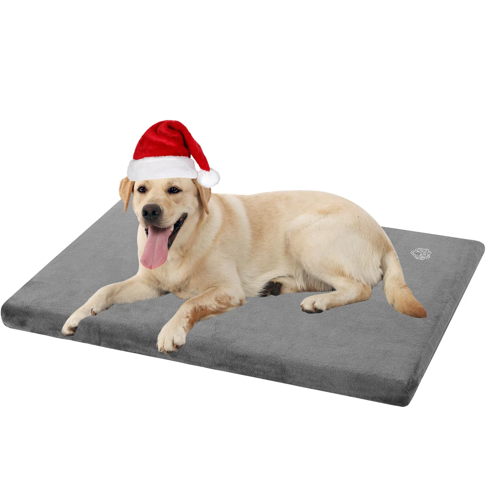 Soft EMPSIGN Stylish Dog Bed Mat – Reversible Waterproof Removable Cover XL 41x28x3 Minimalist