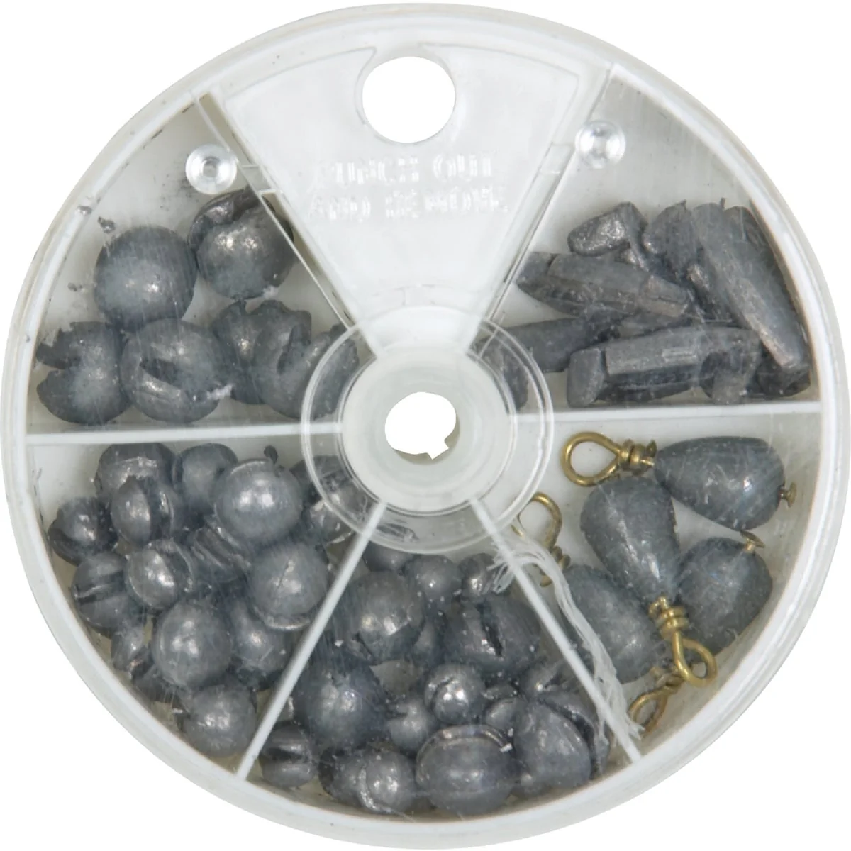Solid SouthBend 72-Piece Sinker Kit Assortment Dependable
