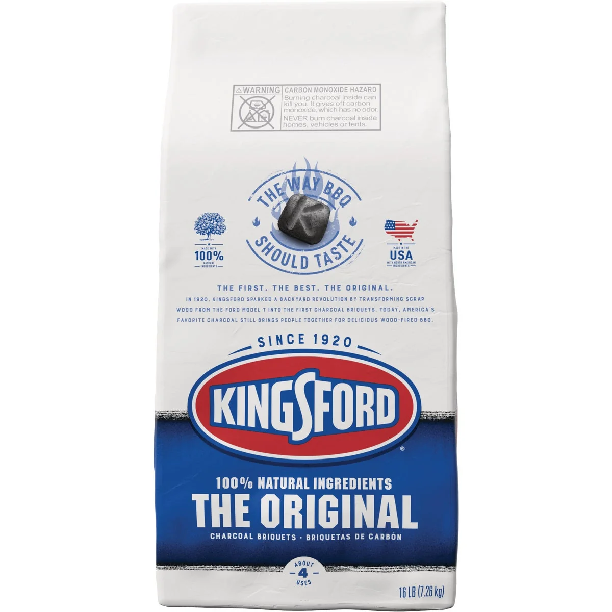 Artisan Kingsford 16 Lb. Briquets Charcoal Recyclable