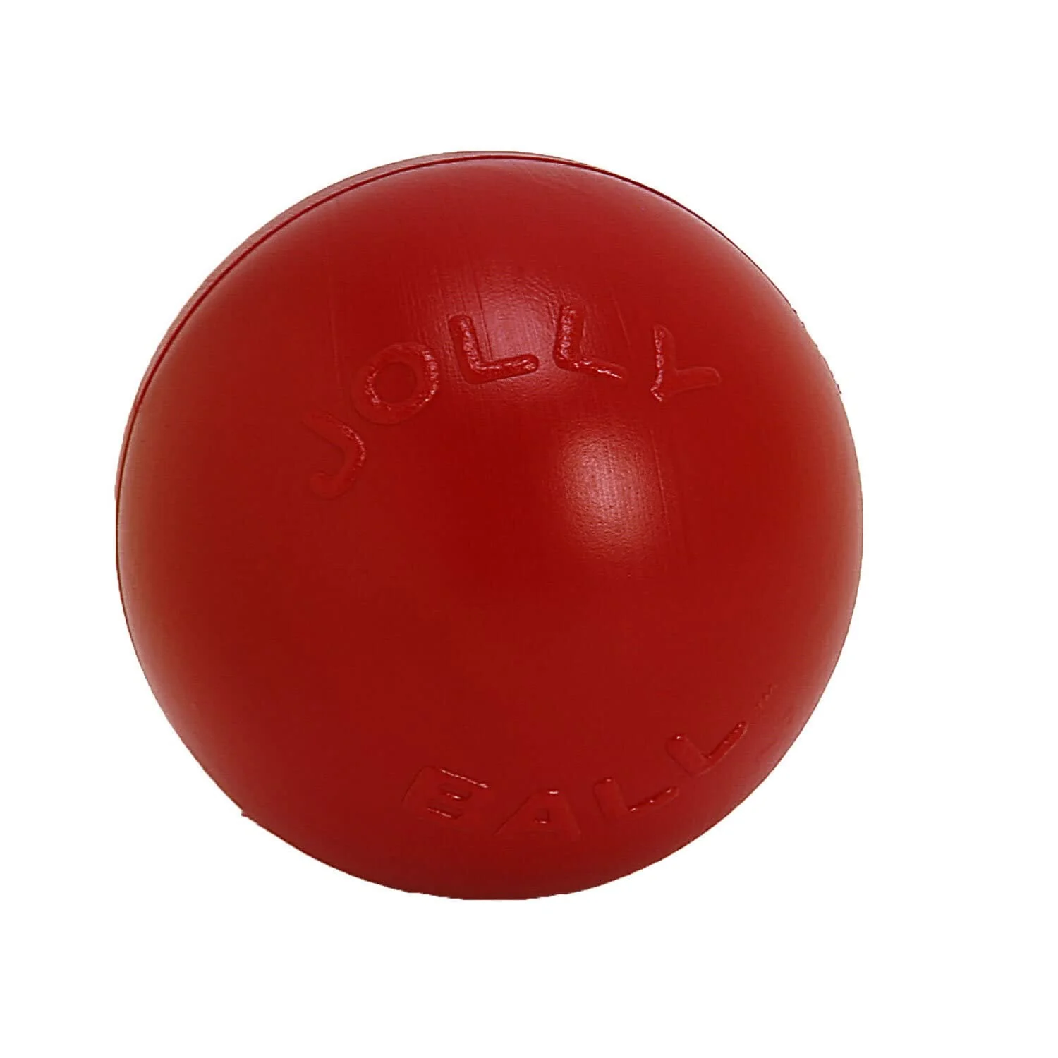 Environmentally Friendly Jolly Pets Push-n-Play Ball Dog Toy - 14in Red Extra-Large All Breeds Easy-to-Use