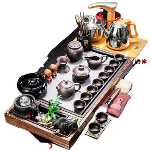 Convenient Wooden Tea Set Contemporary