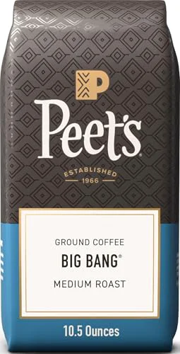 Certified Ground Coffee Medium Roast 10.5 Ounce Breathable