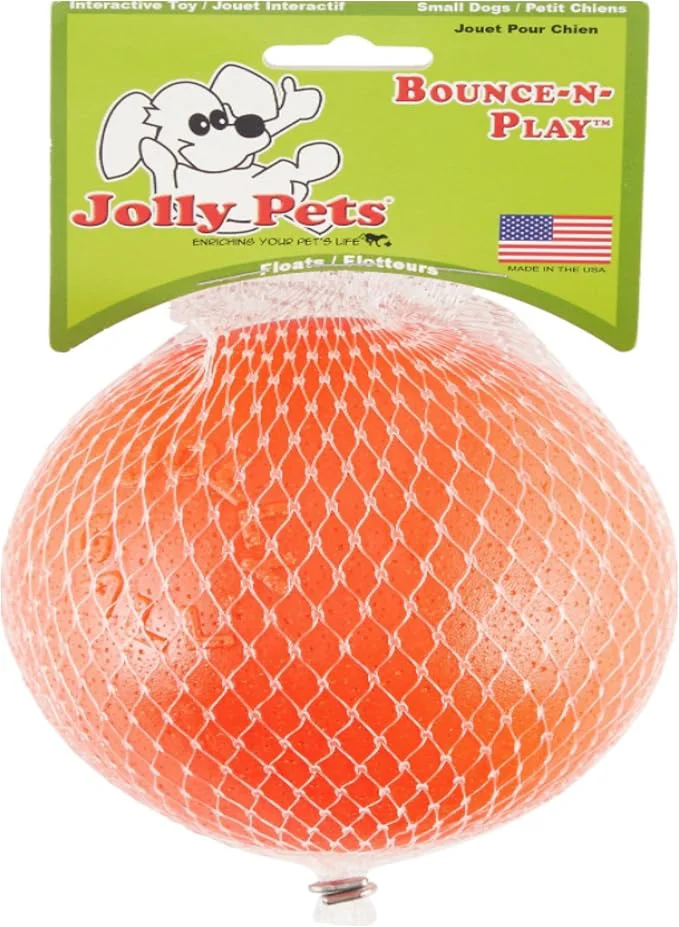 Top-Quality Jolly Pets Bounce-n-Play Dog Toy Ball 4.5 Inches Small Model Number 2545 OR Efficient