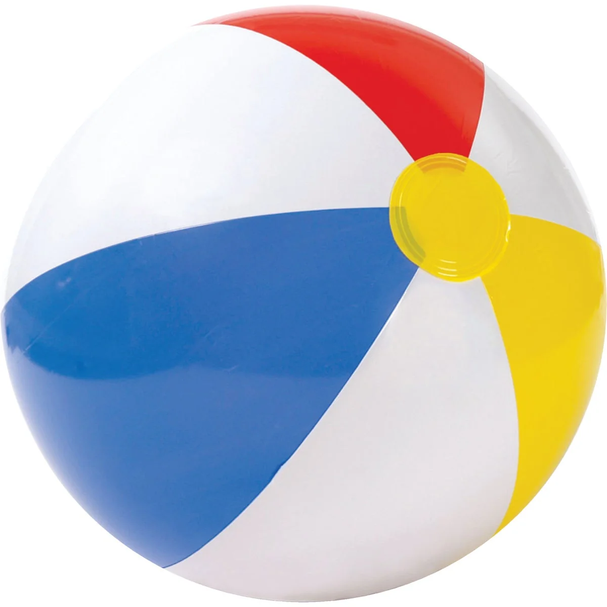 Environmentally Friendly Intex 20 In. Glossy Colored Panel Beach Ball Fast
