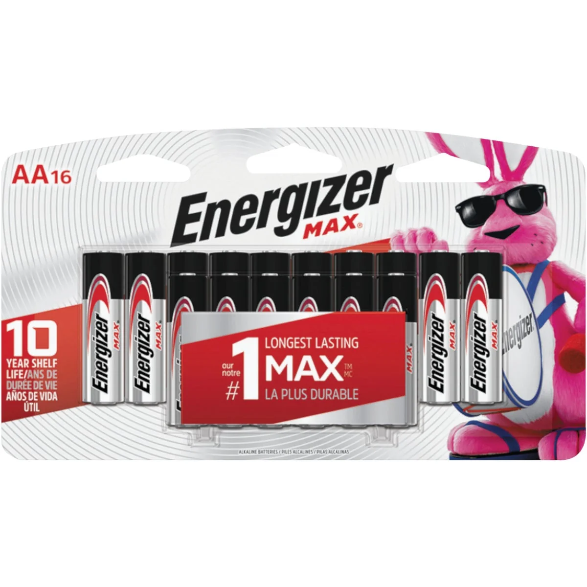 First-Class Energizer Max AA Alkaline Battery 16-Pack Professional