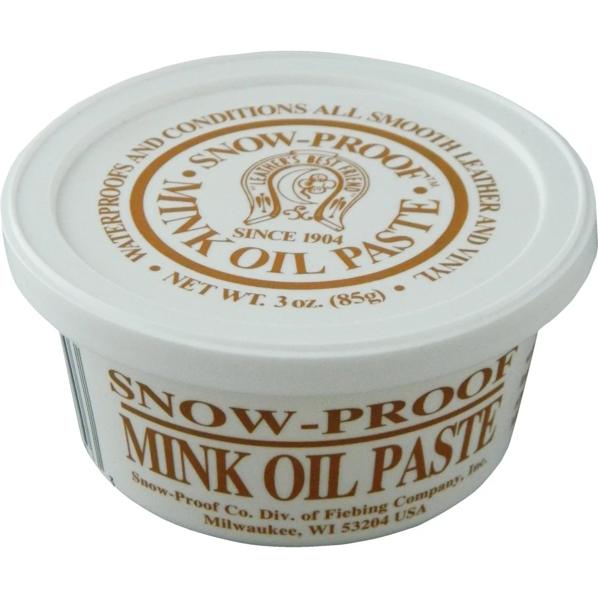 Original Design Fiebing's 3 Oz. Snowproof Mink Oil Paste Fashionable