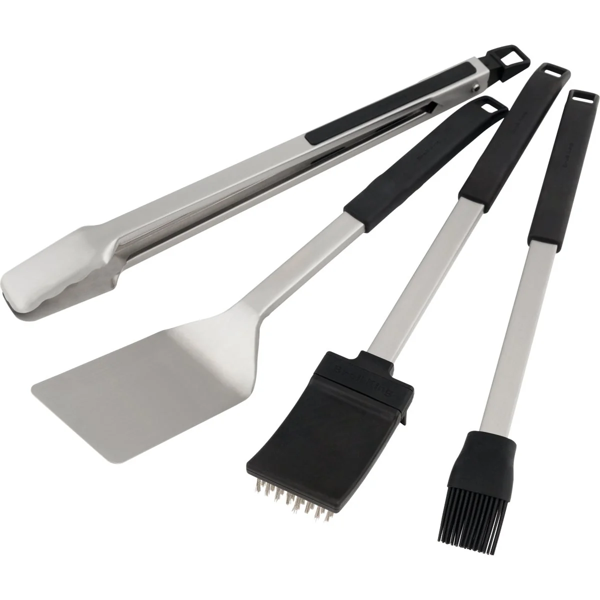 Natural Broil King Baron Series Stainless Steel 4-Piece BBQ Tool Set Certified
