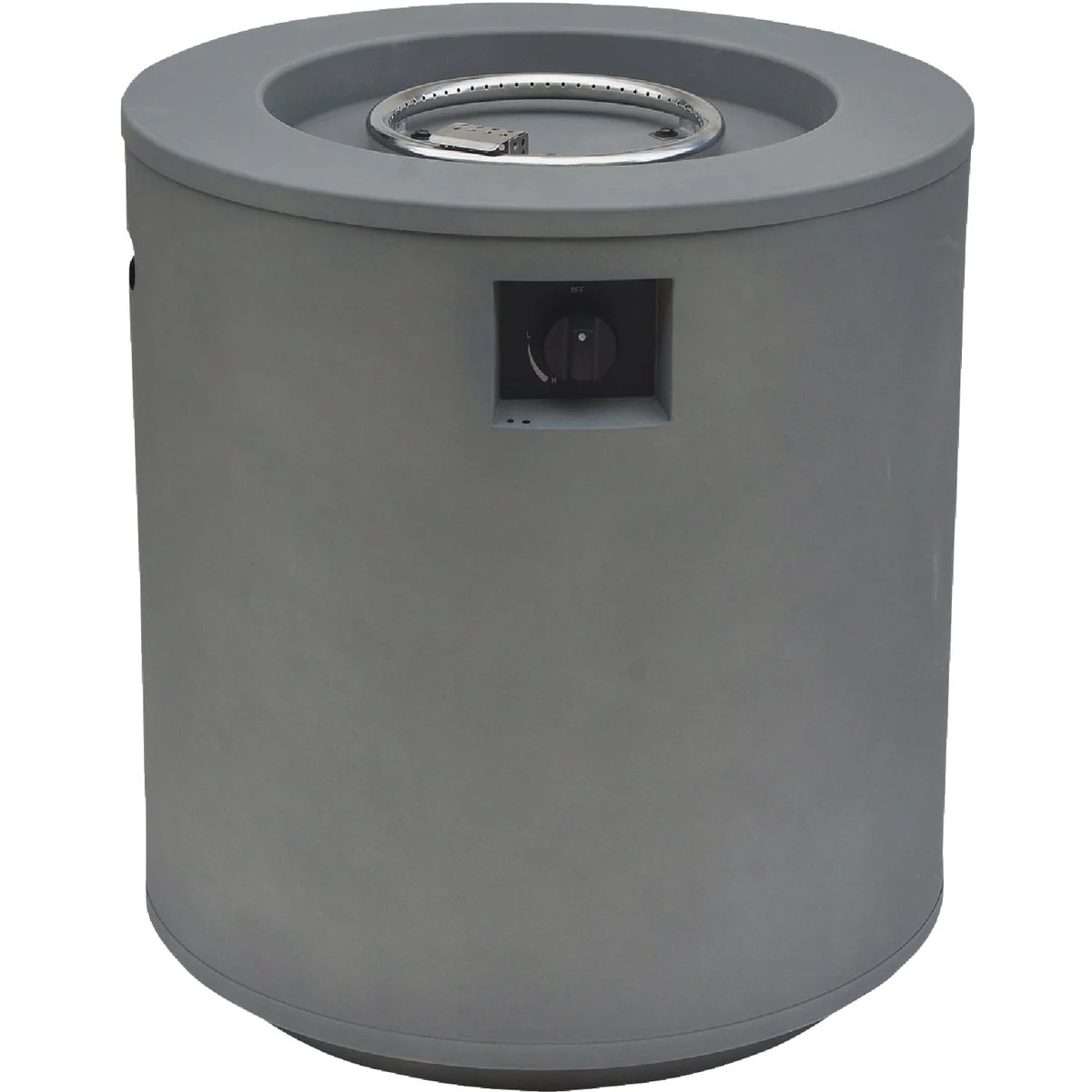 Crafted Bond Acero 25 In. H. x 23 In. Dia. 50 000 BTU Round Propane Fire Column Easy-to-Use