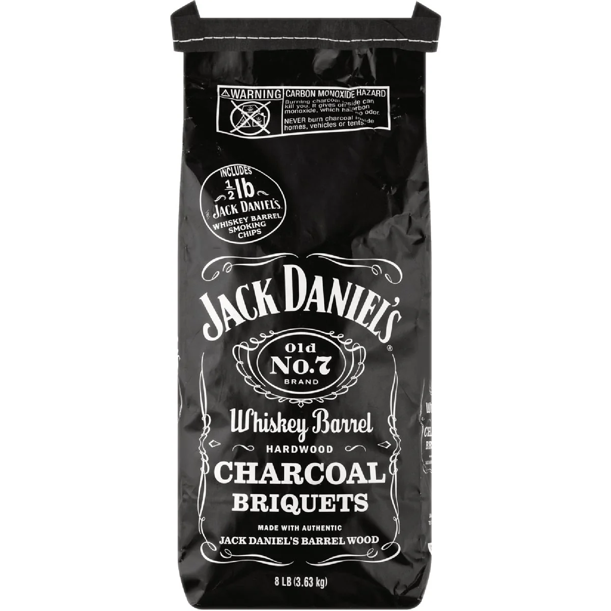 Smart Jack Daniel's 8 Lb. Whiskey Barrel Charcoal Briquets Powerful