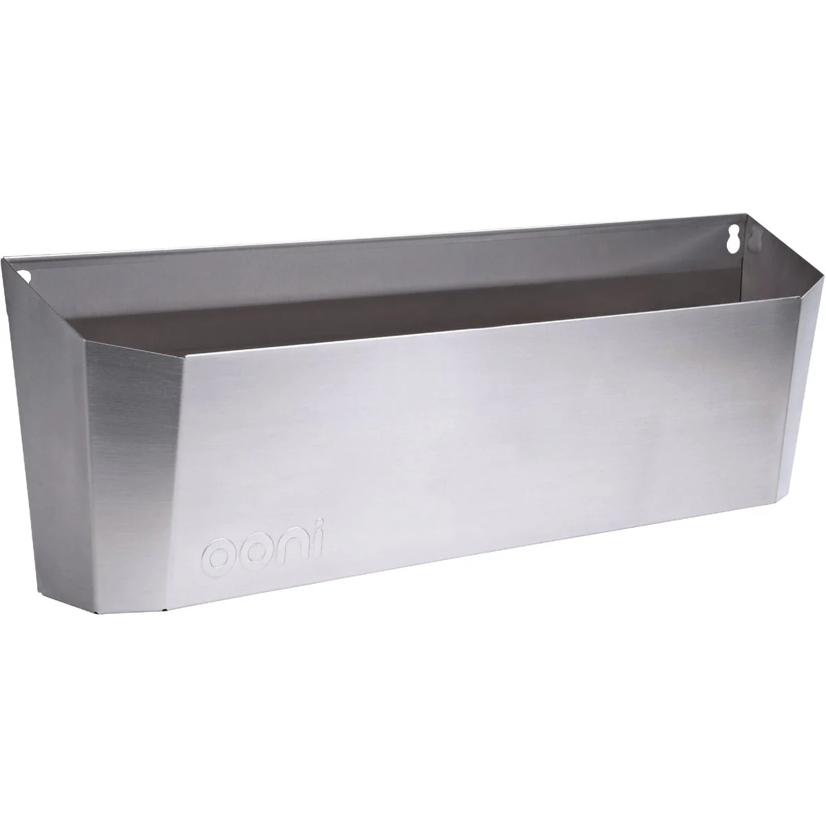 Genuine Ooni Stainless Steel 4.7 In. W. x 23.6 In. L. Medium Pizza Station Utility Box Comfortable