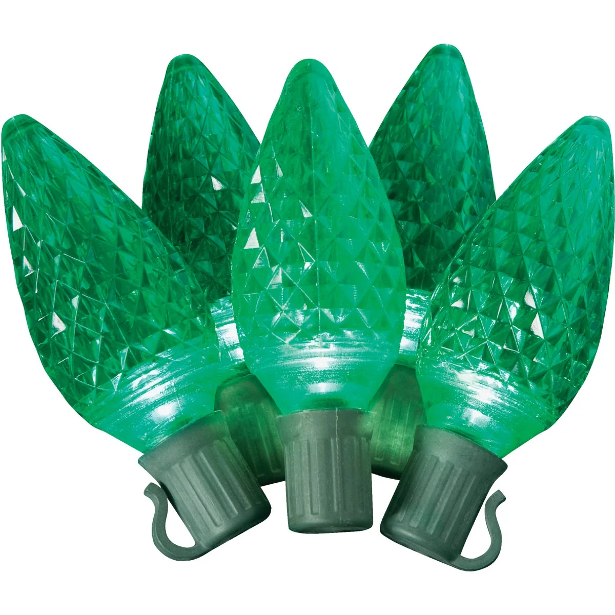 Smooth J Hofert Green 25-Bulb C9 LED Light Set Responsible
