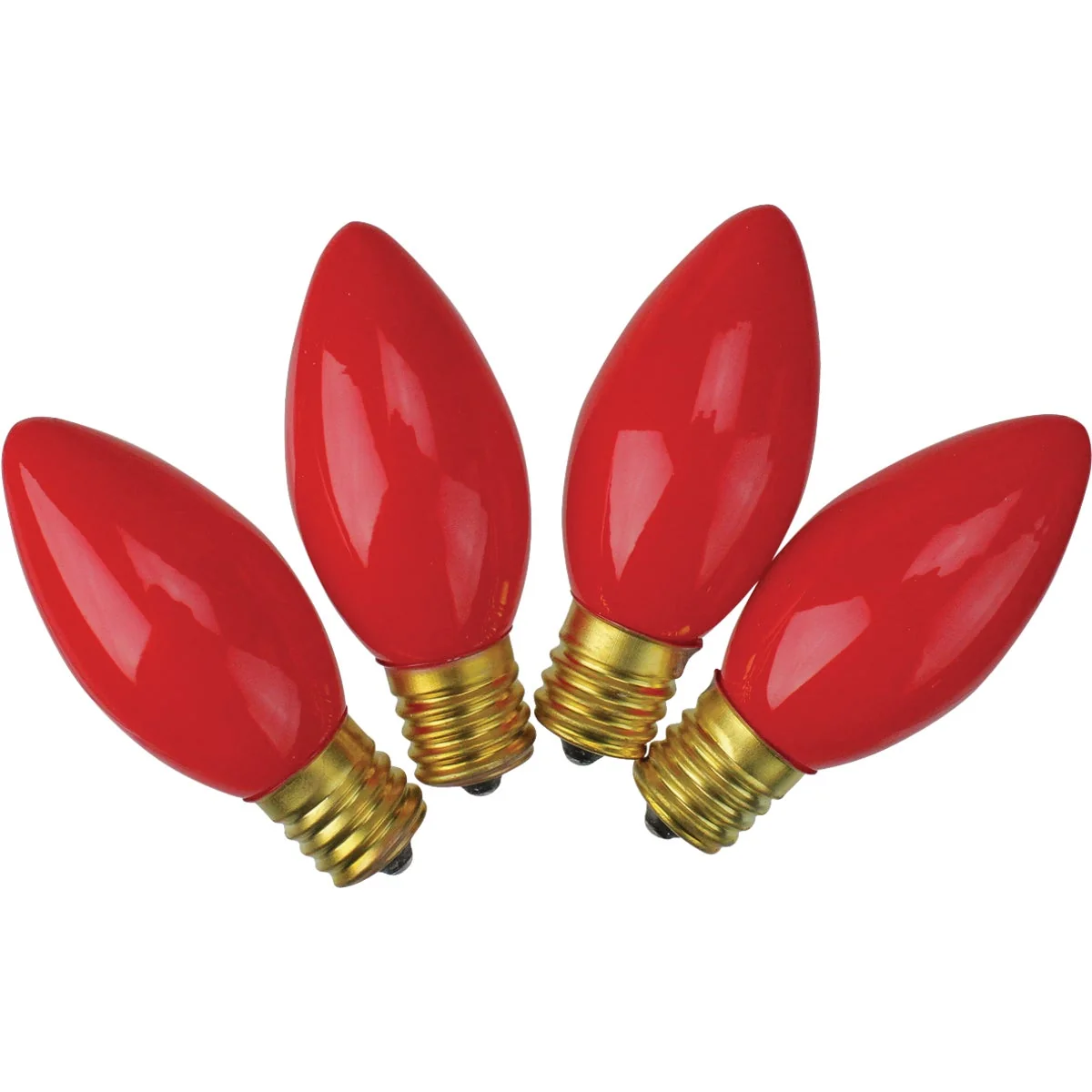 High-Performance J Hofert C9 Red Ceramic 125V Light Bulb 4-Pack Certified