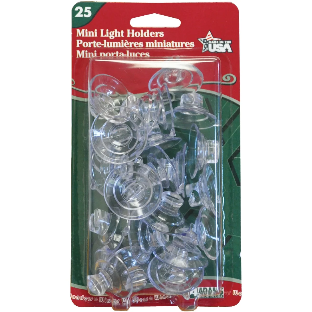 Functional Adams Mini 1 2 Lb. Holding Capacity Self-Closing Suction Cup 25-Pack Quality