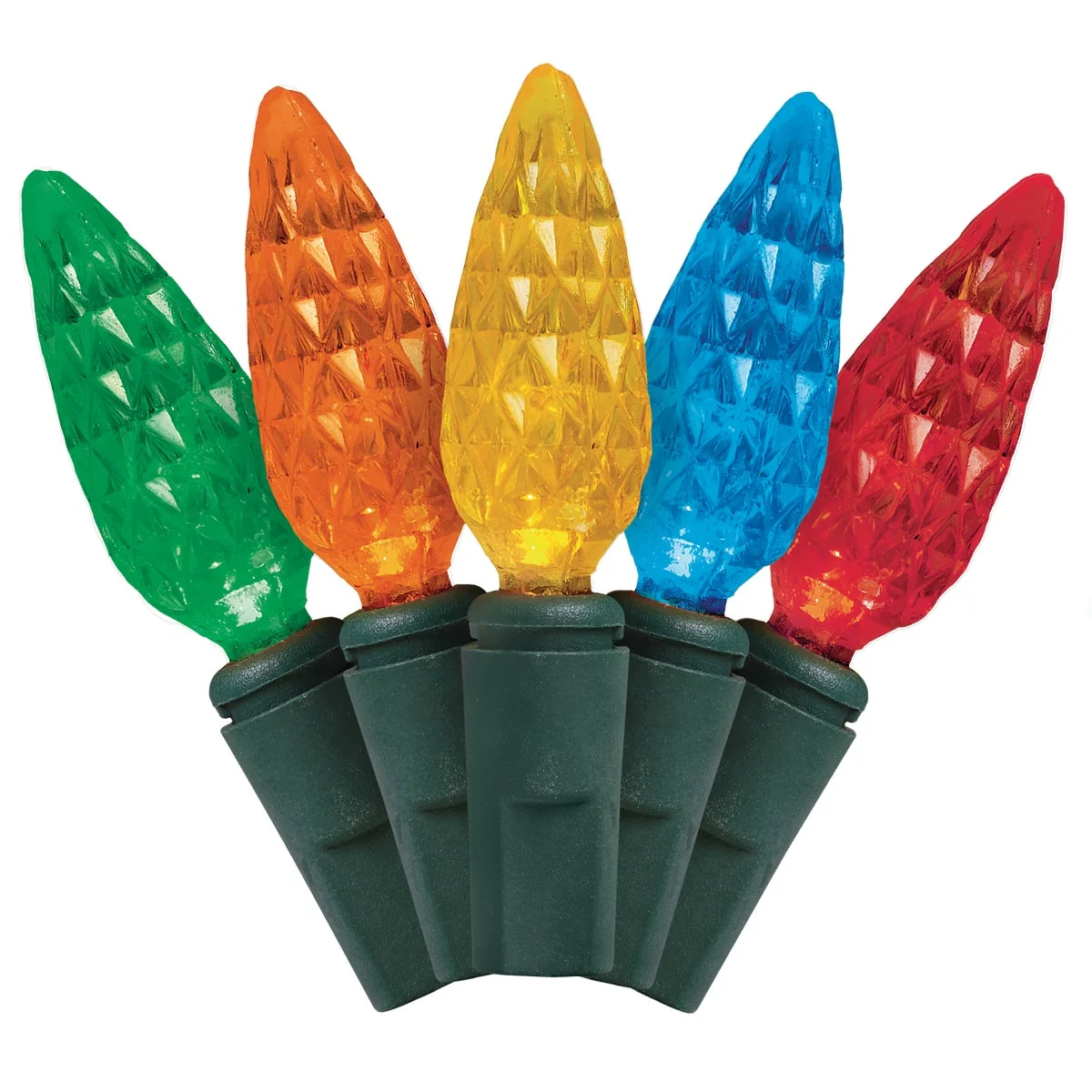 Official J Hofert Multi 210-Bulb C6 LED Light Set Pure