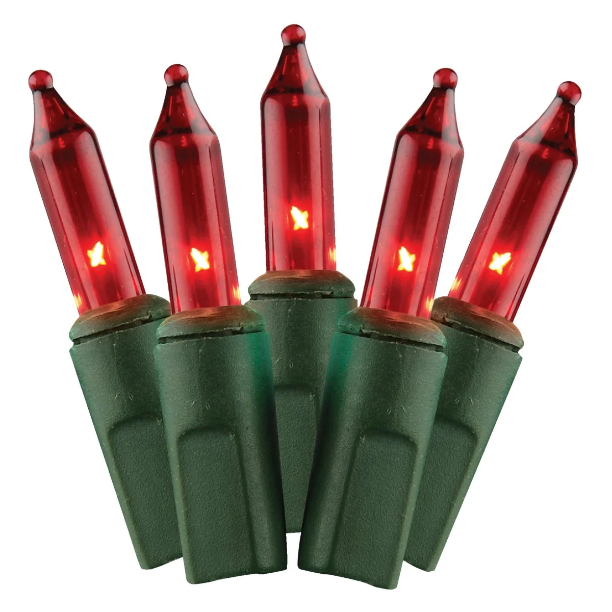 Next-Generation J Hofert Red 150-Bulb Heavy-Duty Mini Incandescent Light Set Contemporary